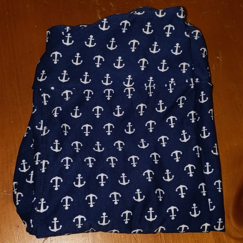 NWOT Lularoe anchor print leggings size OS